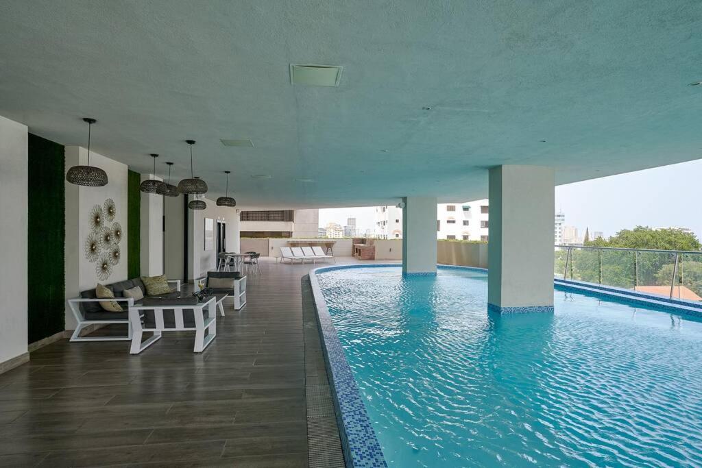 Escape Apartments, Balcony, Pool, Gym & Spa In La Julia Santo Domingo Kültér fotó