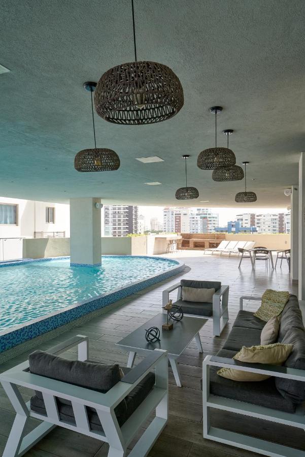 Escape Apartments, Balcony, Pool, Gym & Spa In La Julia Santo Domingo Kültér fotó